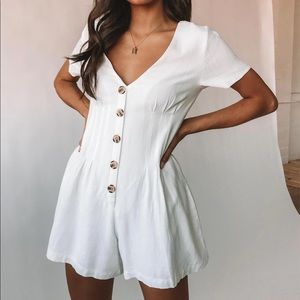 White romper